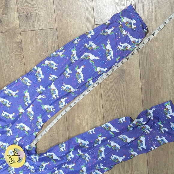 New Meundies  purple unicorn onesie unisex size L- XL - Picture 10 of 11